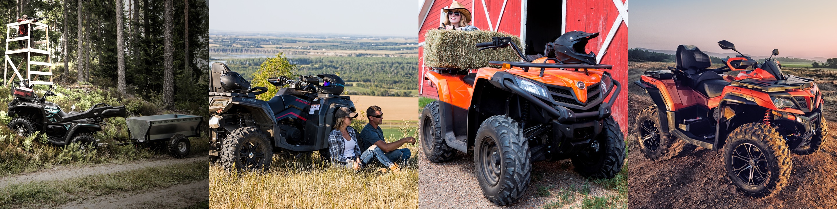 Fyrhjulingar och ATV från CF Moto i Avesta